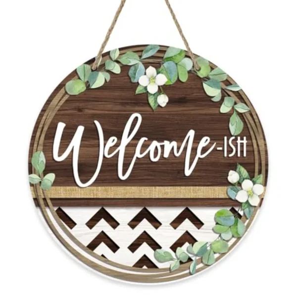 Spring Summer Front Door Sign
